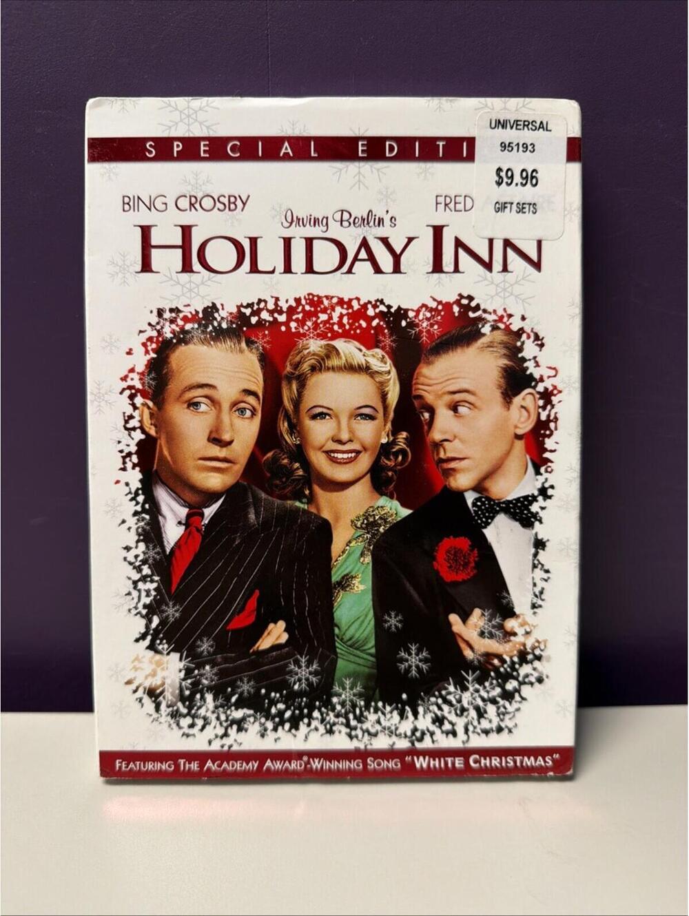 Holiday Inn DVD Brand New Bing Crosby Fred Astaire White Christmas Movie Film